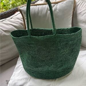 The Row Oregon Raffia Tote